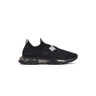 GIVENCHY SPECTRE SNEAKERS IN KNIT WITH 2G BUCKLE BH00ANH1U4-001